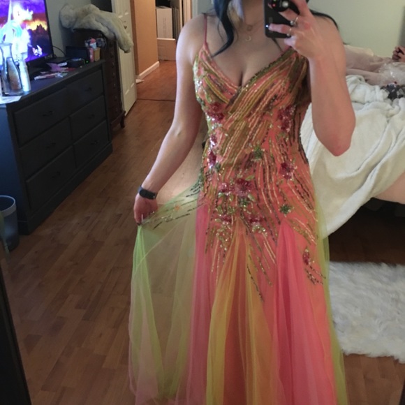 Custom prom/formal dress - pink fairy style - Picture 2 of 8